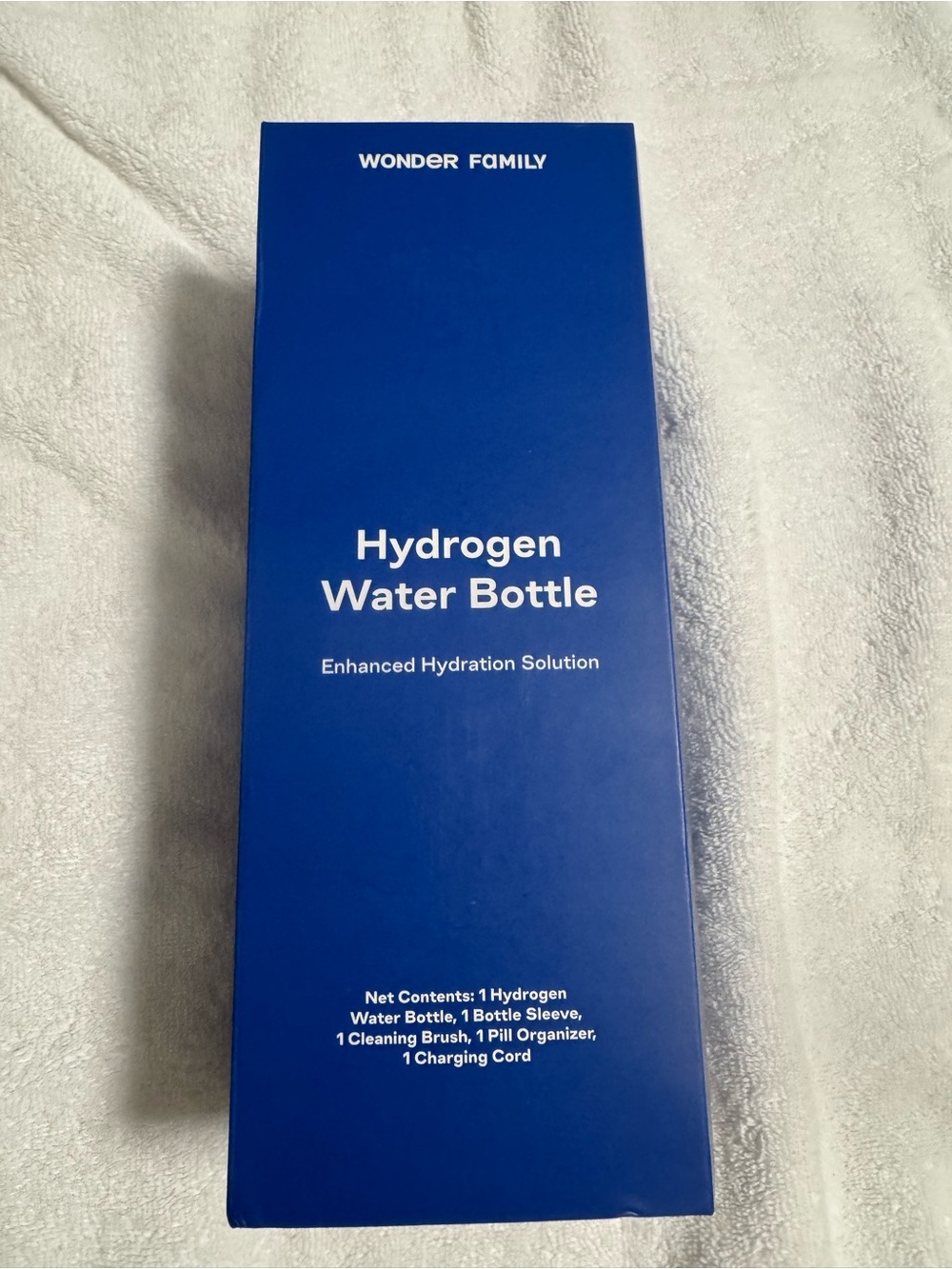 Wonder Family Hydrogen Water Bottle Set - Brand New In Box (NIB)